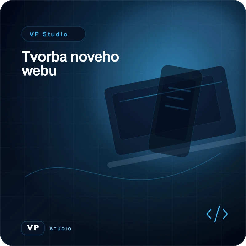 Tvorba nového webu